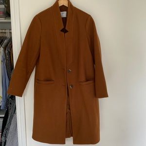Camel colored old navy pea coat